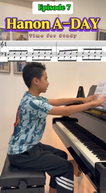 "Hanon A-DAY" Keep The Piano Doctor Away | Ep.7 thumbnail