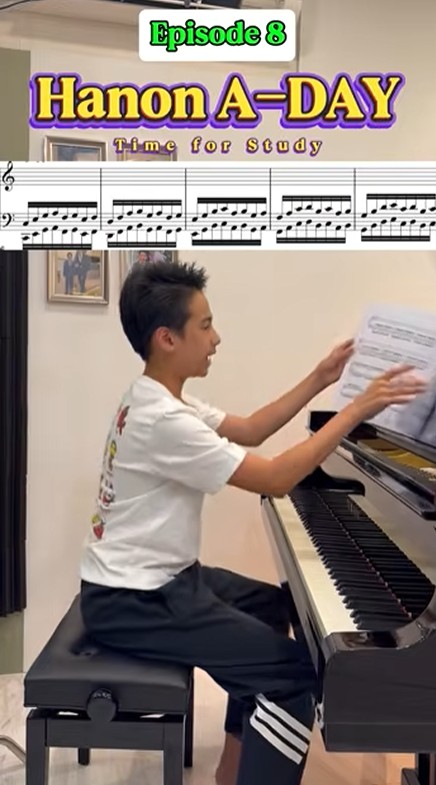 "Hanon A-DAY" Keep The Piano Doctor Away | Ep.8 thumbnail